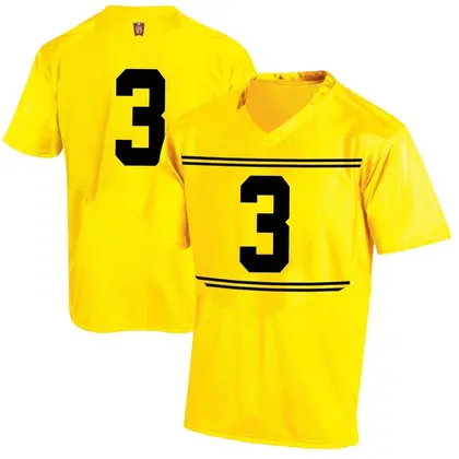 Game Men's Deonte Banks Maryland Terrapins Football College Jersey - Gold