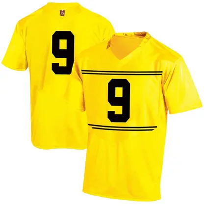 Game Men's Dorian Fleming Maryland Terrapins Football College Jersey - Gold