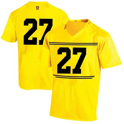 Game Men's Eli Mason Maryland Terrapins Football College Jersey - Gold