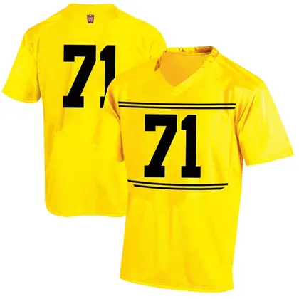 Game Men's Jaelyn Duncan Maryland Terrapins Football College Jersey - Gold