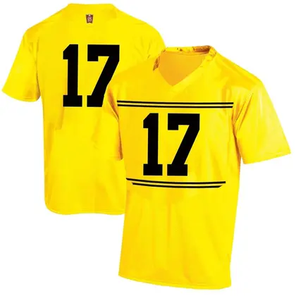 Game Men's Josiah McLaurin Maryland Terrapins Football College Jersey - Gold