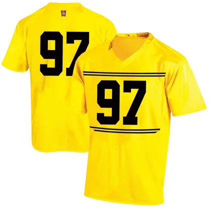 Game Men's Luke O'Hare Maryland Terrapins Football College Jersey - Gold
