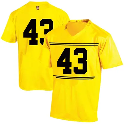 Game Men's Philip Noyes Maryland Terrapins Football College Jersey - Gold