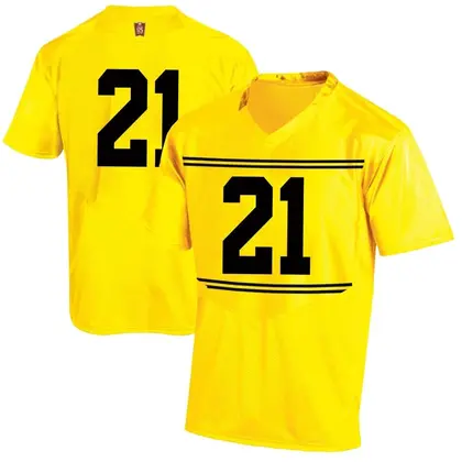 Game Men's Sean Williams Maryland Terrapins Football College Jersey - Gold