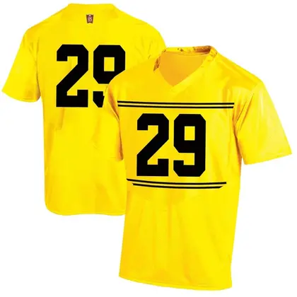 Replica Men's Colin Reynolds Maryland Terrapins Football College Jersey - Gold