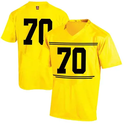 Replica Men's Jaylen Gilchrist Maryland Terrapins Football College Jersey - Gold