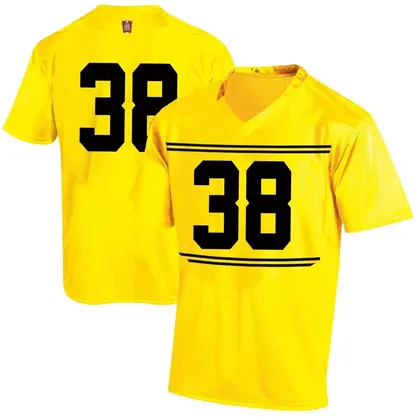 Replica Men's Taylor Best Maryland Terrapins Football College Jersey - Gold