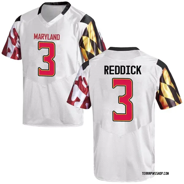 Replica Men's Trey Reddick Maryland Terrapins Under Armour Football College Jersey - White