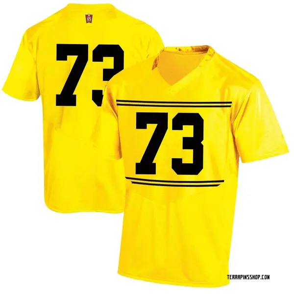 Replica Youth Davon Watkins Maryland Terrapins Under Armour Football College Jersey - Gold