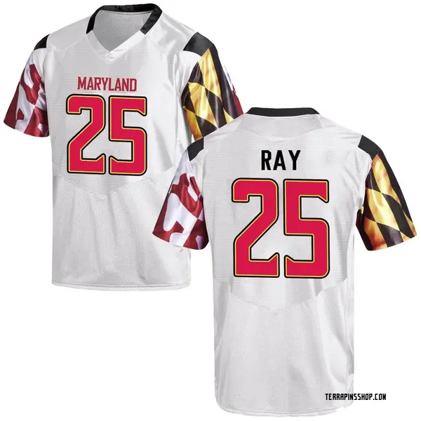 Replica Youth Nolan Ray Maryland Terrapins Under Armour Football College Jersey - White